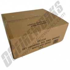 Wholesale Fireworks Sky Lantern Assorted Colors 50/1 Case (Black Friday!)